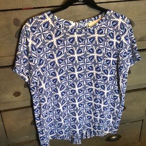 LOFT Gorgeous Patterned Blouse